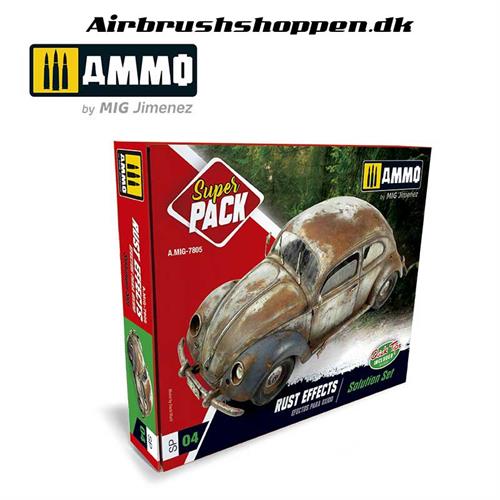 AMIG 7805 RUST EFFECTS. SOLUTION SET